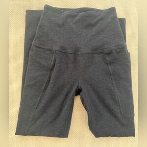 Beyond Yoga Black Heathered Leggings